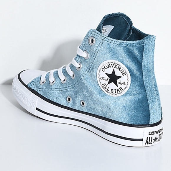 velvet converse shoes